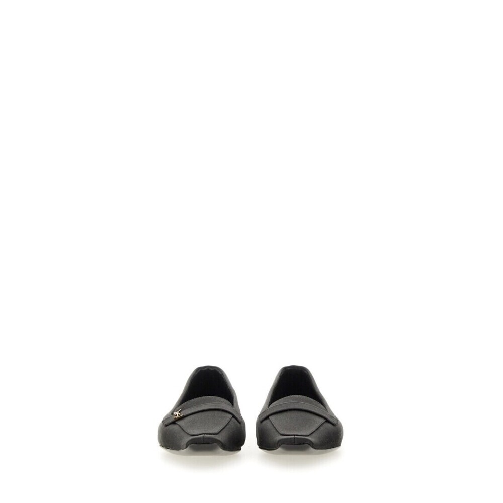 Saint Laurent Crepe Satin Poppy Ballerina - Picture 4 of 5